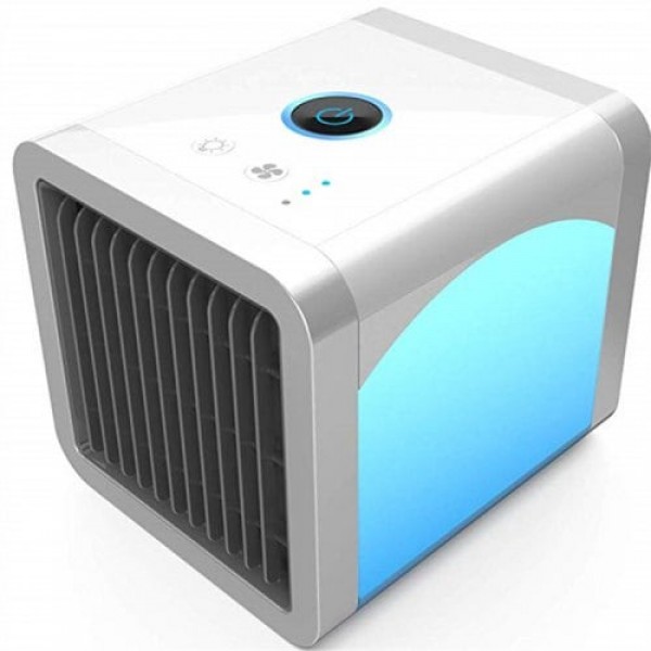         USB Mini Portable Air Conditioner Purifier Desktop Cooler Fan
        