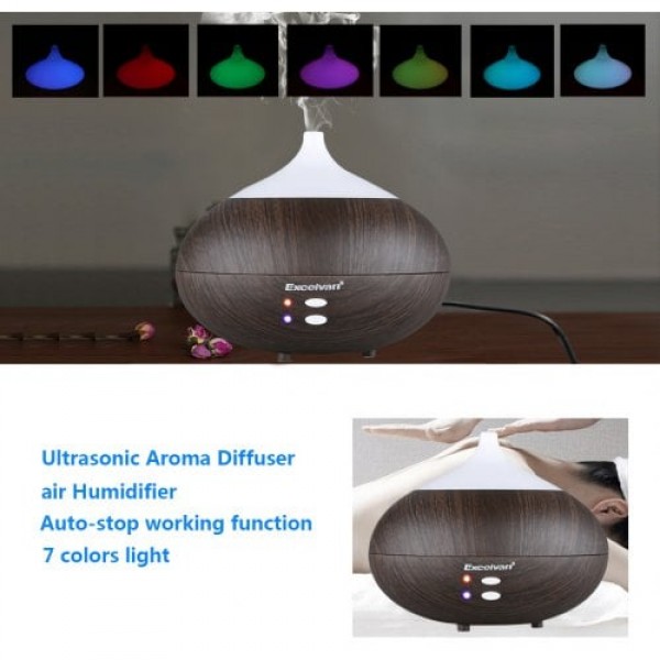         Excelvan SMILE - 1 280ml Aroma Diffuser Ultrasonic Humidifier
        
