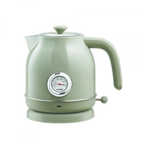         QCOOKER 1.7L / 1800W Retro Electric Kettle with Watch Thermometer Display from 
        