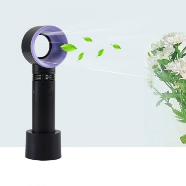         BRELONG Handheld USB Fanless Fan Rechargeable Mute 3 Speed Adjustment
        