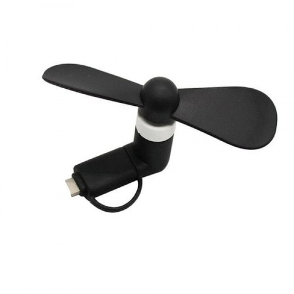         Durable Mini Universal 3-in-1 Portable Travel Phone Mini Micro USB Fan Cooler
        