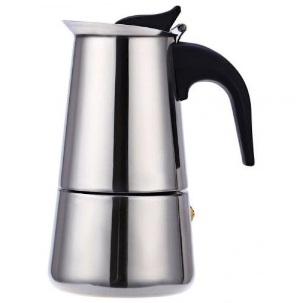         Stainless Steel Mocha Espresso Percolator Coffee Pot
        