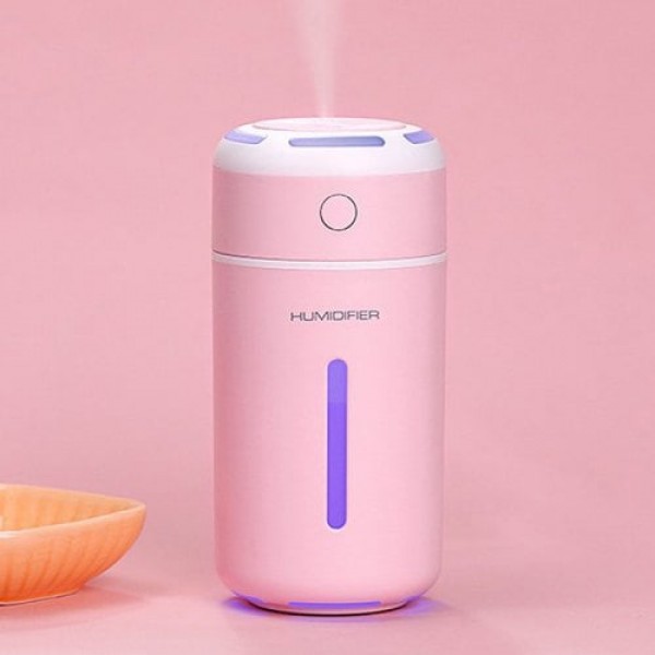         Creative Mini Humidifier USB 7-colour Night Light Car Air Purifier
        