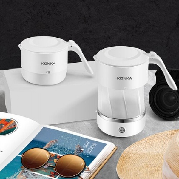         KONKA KEK - 06G501( L1 ) 0.5L Food-grade Silicone Folding Portable Travel Electric Kettle
        