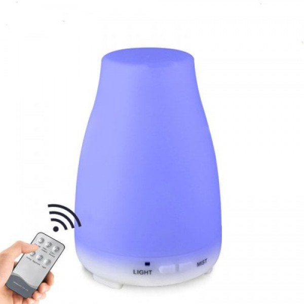         Remote Control Aroma Diffuser 200ML Essential Oil Diffuser 7 LED Humidifier 
        