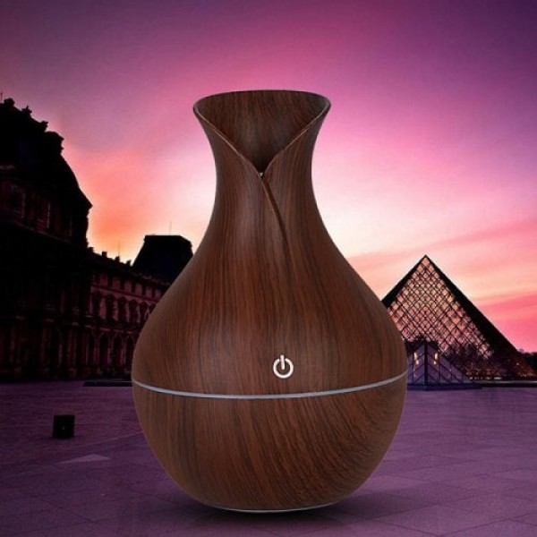         Wood Grain Humidifier  Aromatherapy Machine 5V Car Aromatherapy Machine Small Vase Aromatherapy Machine
        