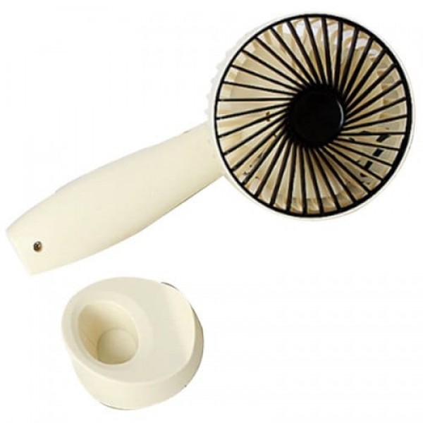         Retro Mesh Cover Mini USB Fan Base Mount
        