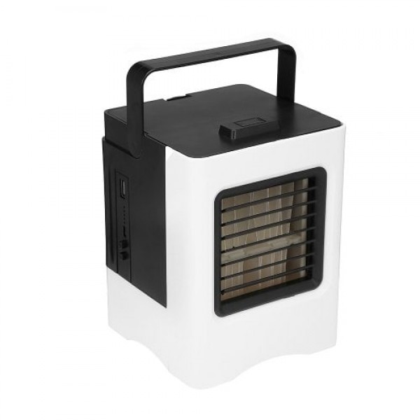         Rechargeable Portable Air Cooler Water Cooling Mini Fan
        