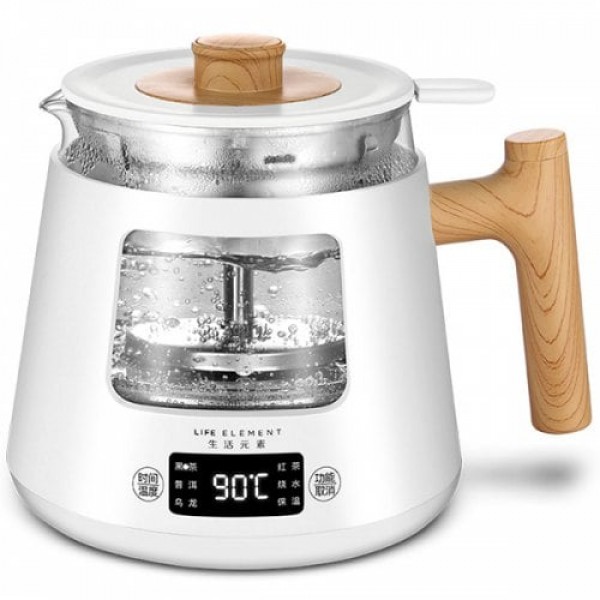         LIFE ELEMENT I38 Glass Steam Spray Type Boiling Teapot
        