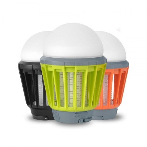         Plastic IP66 waterproof ultrasonic led ultraviolet mosquito lamp
        