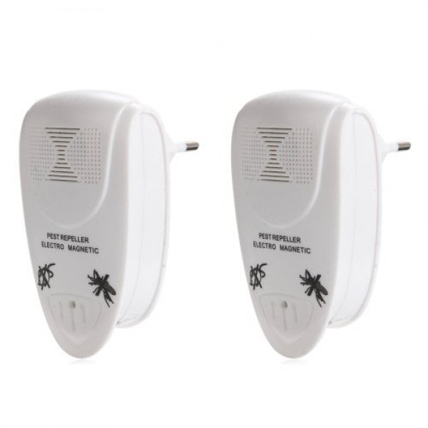         2PCS Ll - 3110 Plug-in Ultrasonic Pest Repeller Eliminator
        