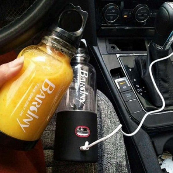         6-blade Bangsini Barsny Portable Electric Juicer Cup Household Small Plastic Juicer Mixing Cup
        